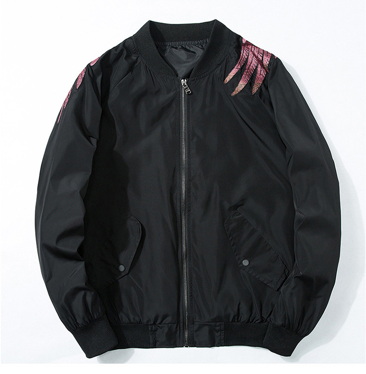 Title 5, Embroidered couples Air Force flying jacket, p...