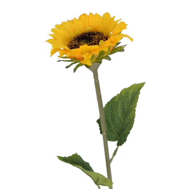 Single Sunflower Artificial Flower Decoration Silk Ornaments A Sunflower - Shop at LoveMi