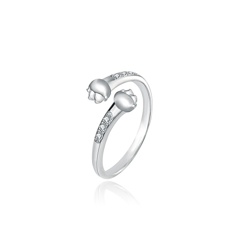A Pair Of Cats And Stars Hug Rings