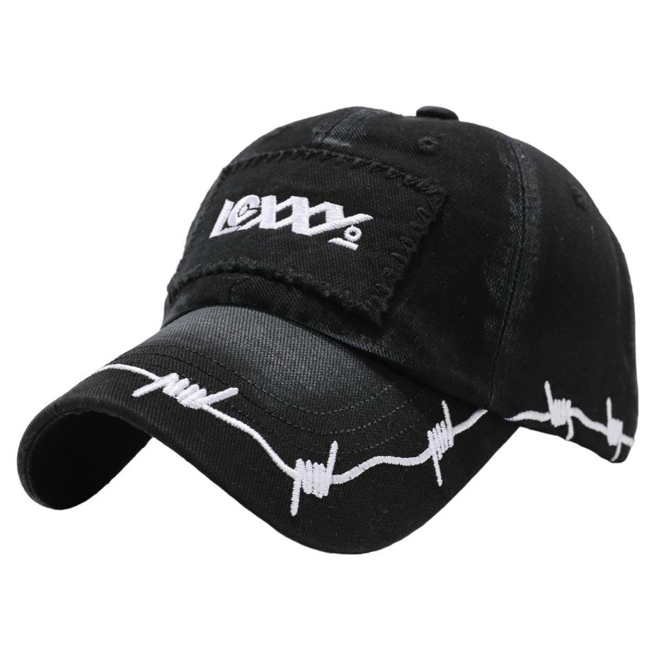 Spring And Autumn Trendy Vintage Baseball Caps In Multiple Colors With Lettered Brims, Suitable For Street Commuting And Casual Wear