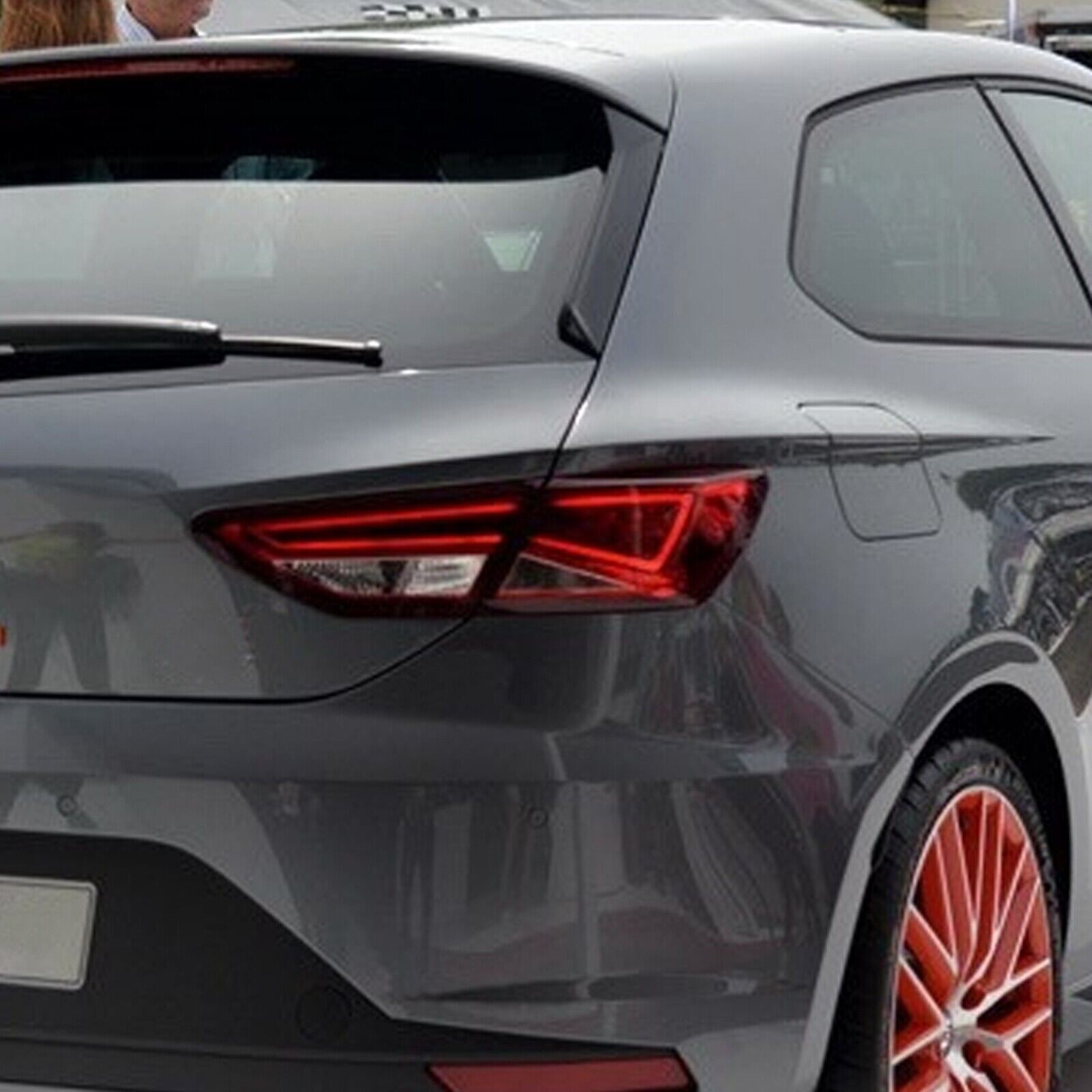 Black Carbon Fiber Rear Side Spoiler Wing Kit For Seat FR MK3 MK3.5 -21 — image 6