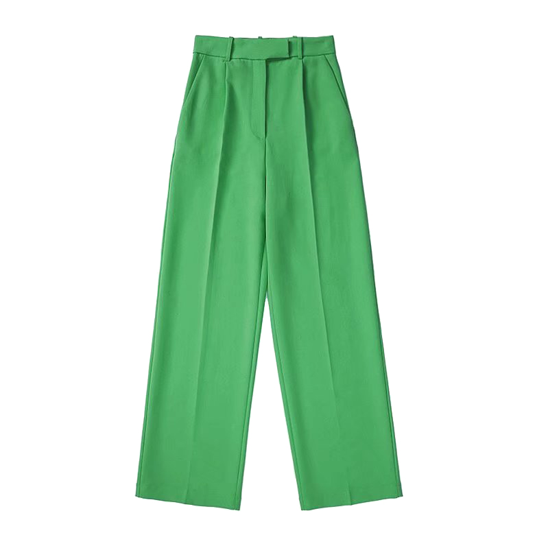 Fashion High Waist Wide Leg Pants