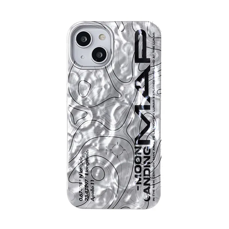 Mobile Phone Case For Landing In Lunar Three-dimensional Craters