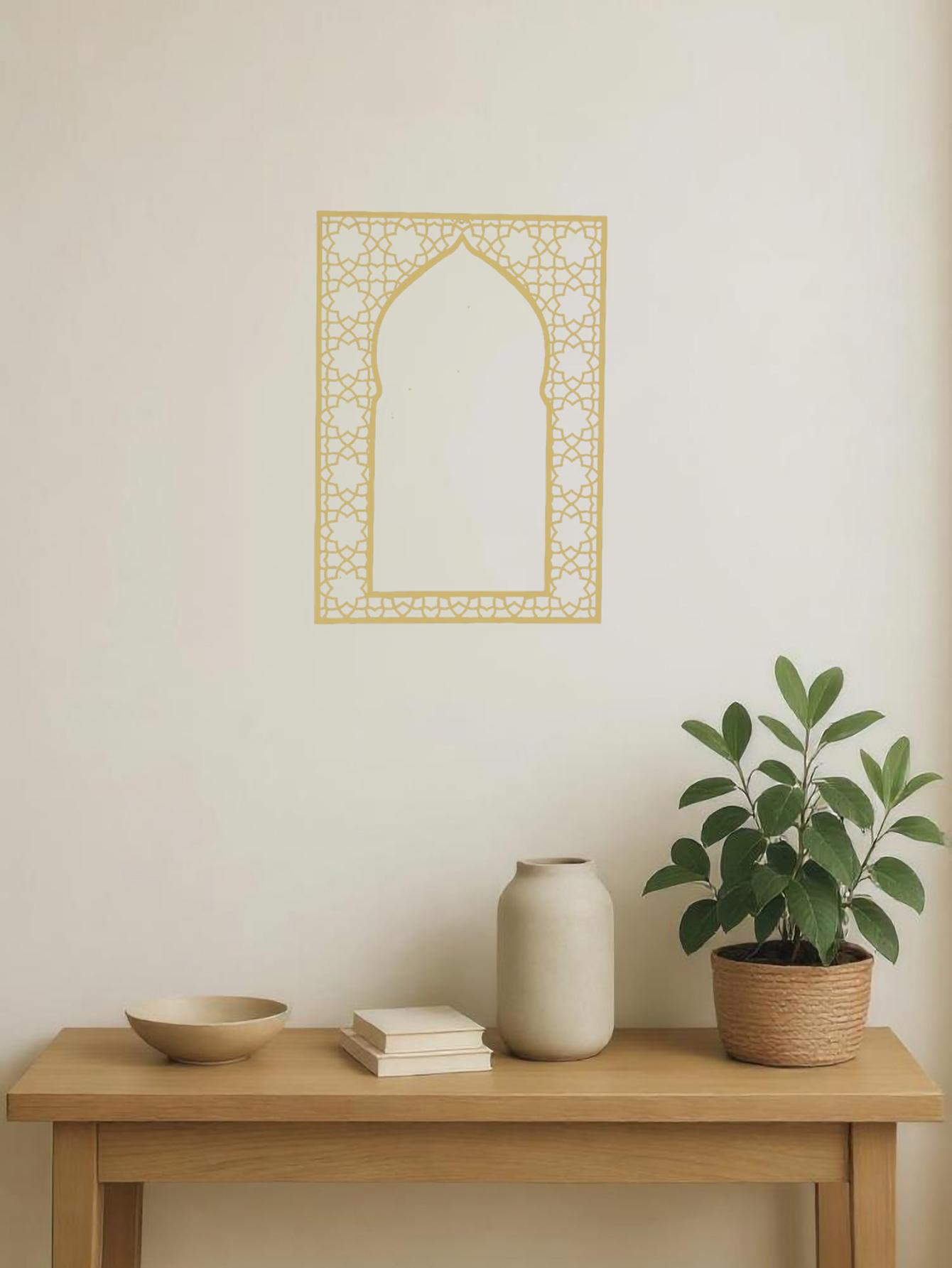 Islamic Arabic-Style Metal Wall Art-Exquisite Indoor Outdoor Decor & Muslim Gift_voghion.com