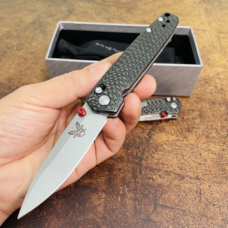 Butterfly Carbon Fiber Version 485 High Hardness Folding Knife - Image 4