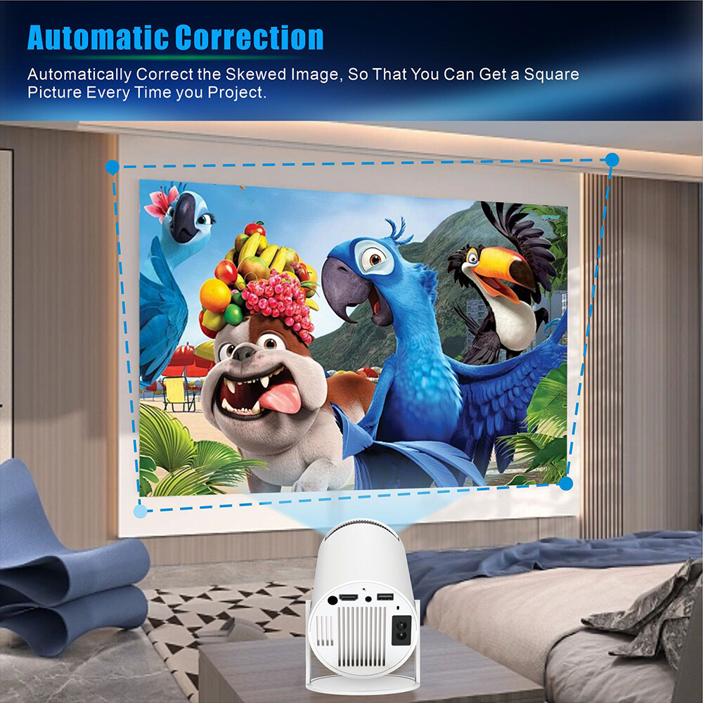5G 4K Projector Smart HD LED WiFi Bluetooth USB Android Office Home Theater — image 11