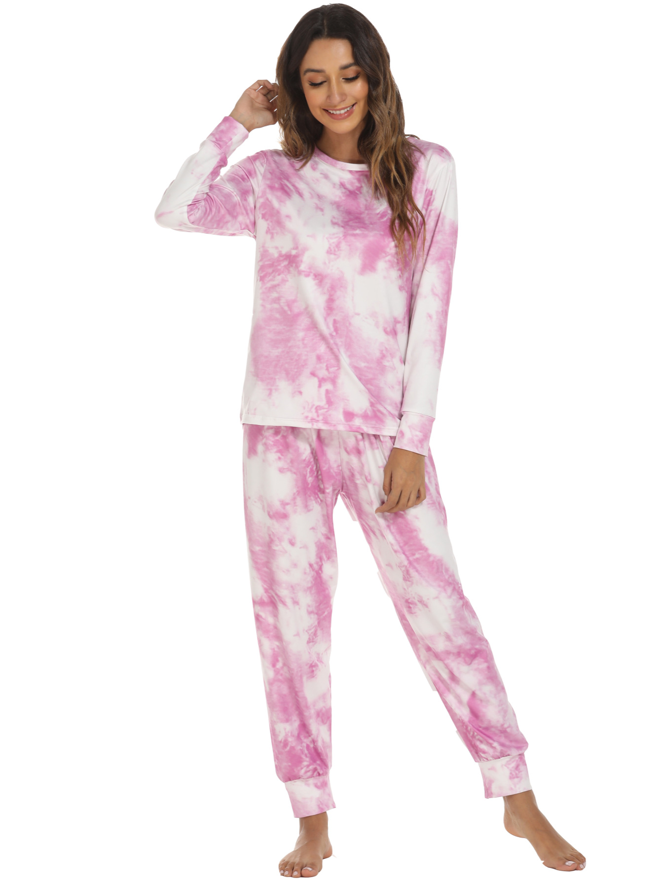 Title 5, Home Clothes Set Pajamas Female Autumn And Wint...