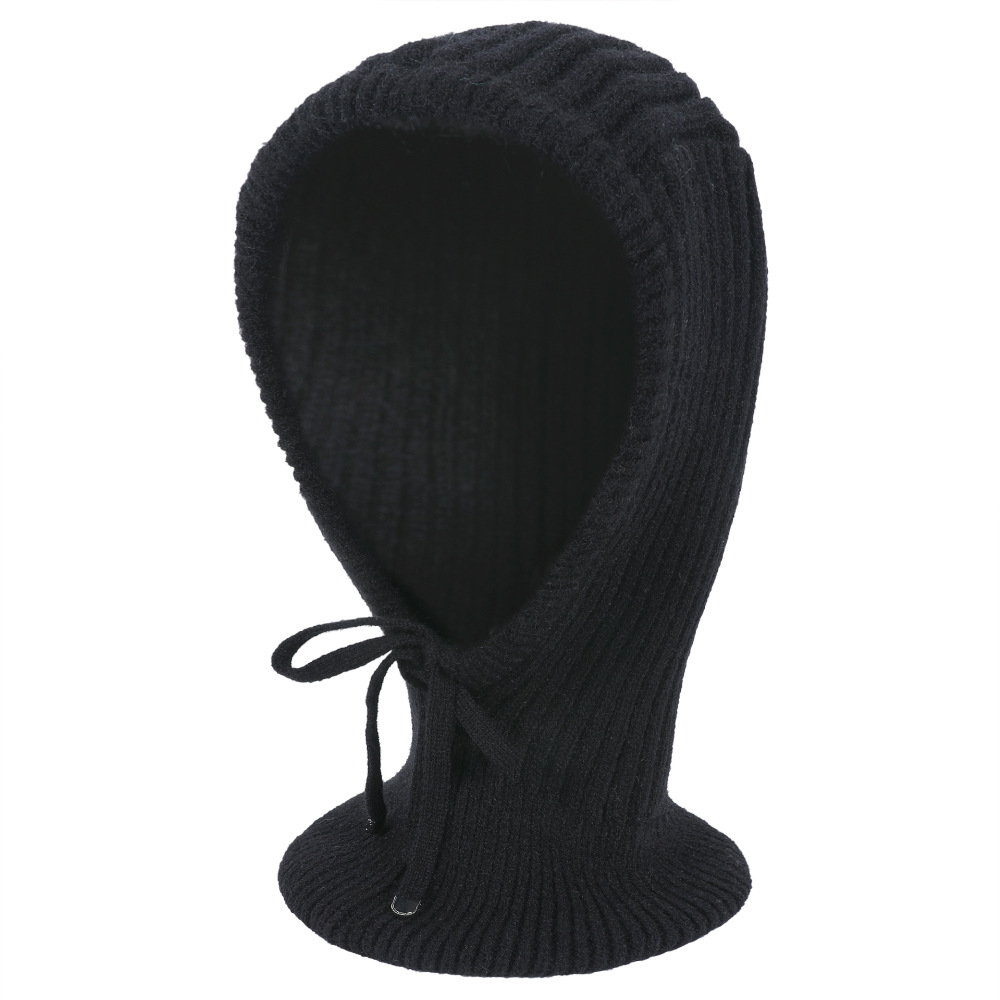 Title 19, Gorro de mujer con cuello grueso y afelpado par...