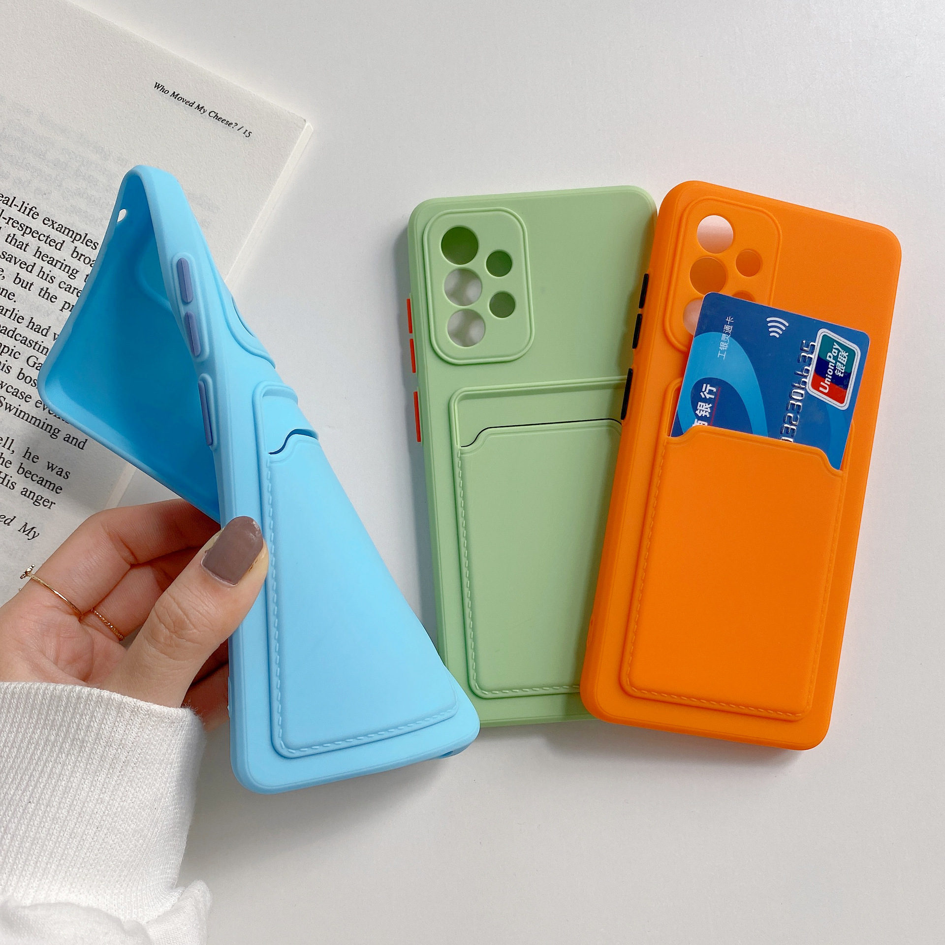 Contrasting Color Key Mobile Phone Protective Cover - Image 7
