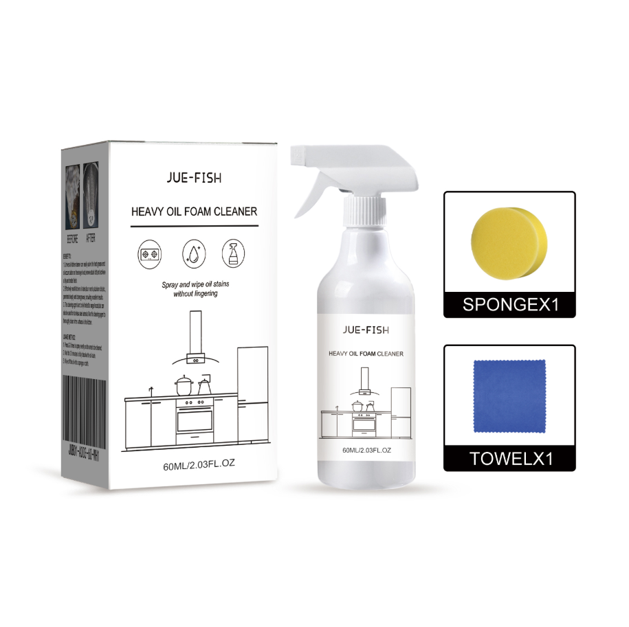 Jue-Fish Heavy Oil Foam Cleaner