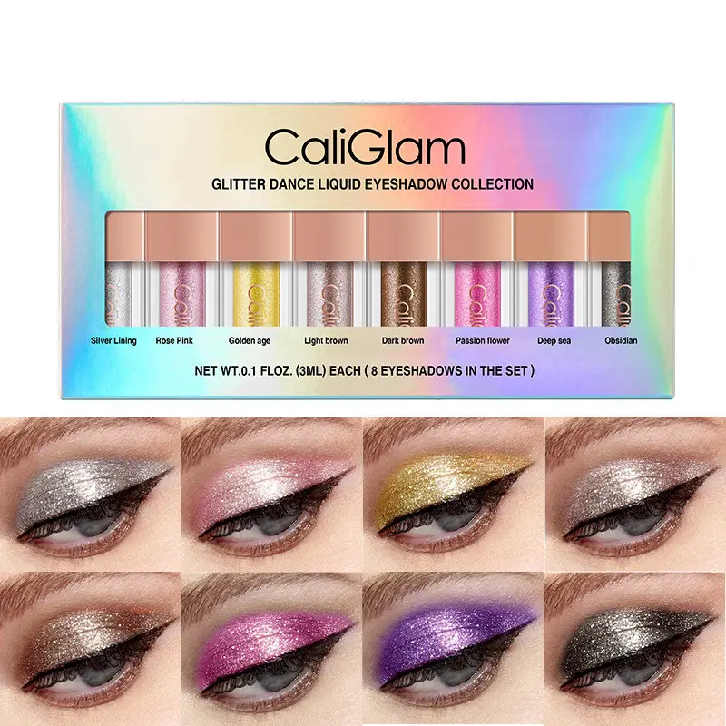 Makeup Multicolor Pearl Glitter Liquid Eyes Easy Color 8