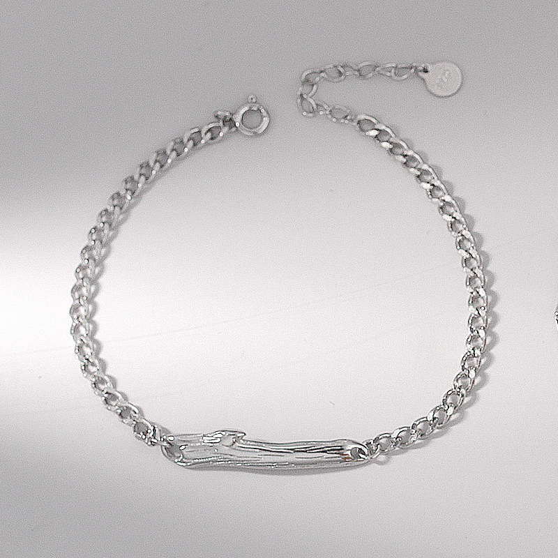 Mountains And Woods And Branches Couple Bracelet