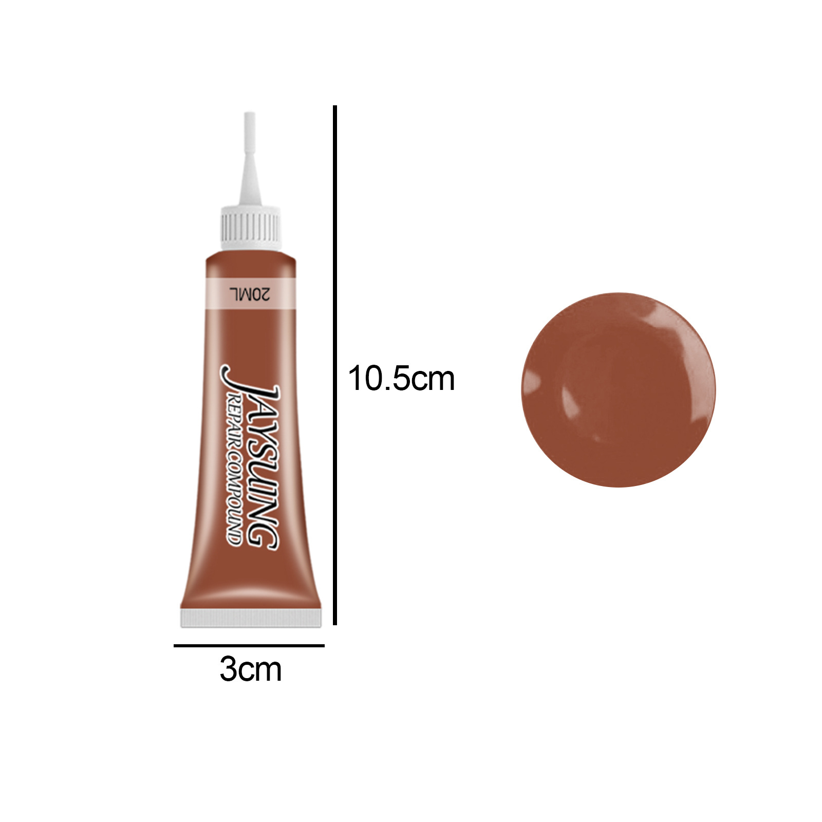 Jaysuing Leather Color Restoration Paste, Leather Coat And Shoe Dye, Car Leather Seat Leather Refurbishment And Color Restoration 8