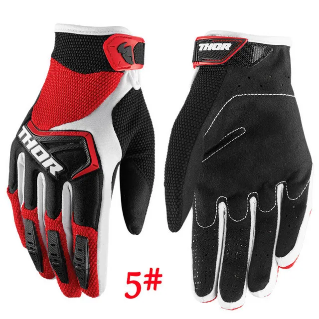 Breathable Gloves For Motorcycle Racing Spring And Autumn Long Fingers - 5 Style