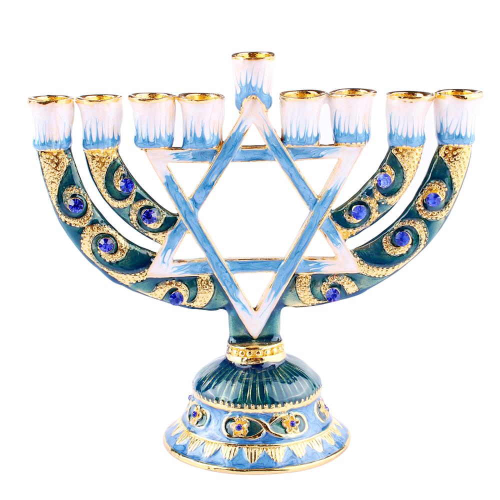 Nine-Head Metal Candle Holder, picture 3 of 4