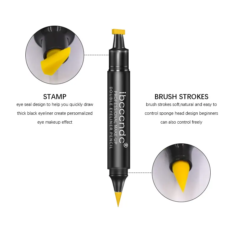 Double-headed Color Stamp Pen Set, Five Packs