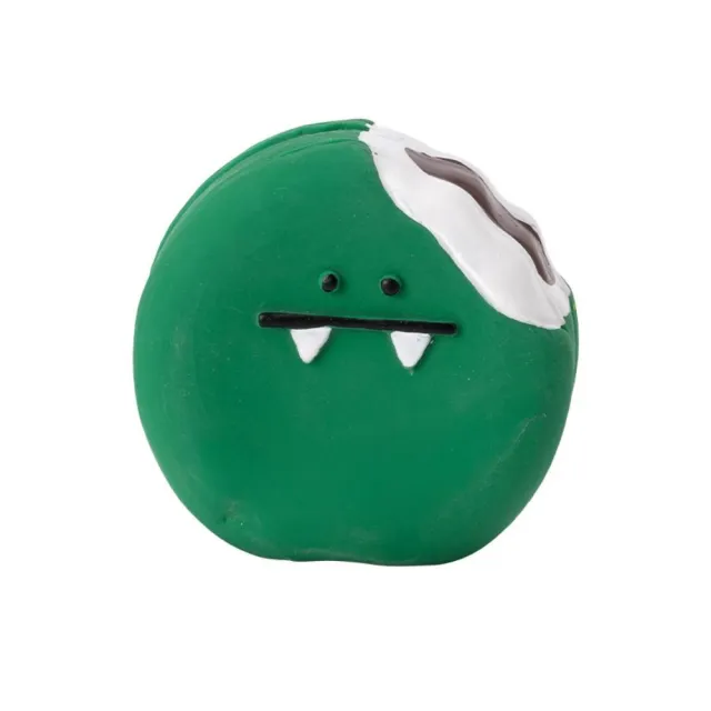 Cute Cartoon Pattern Latex Toy Egg Bread Shape Anti Squeeze Puppy Chew Toys Bite Resistant Dog Squeaky Toy For Training Green - Shop at LoveMi