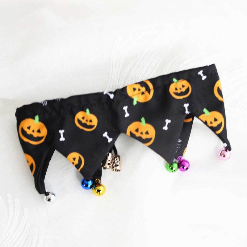 Black pumpkin collar