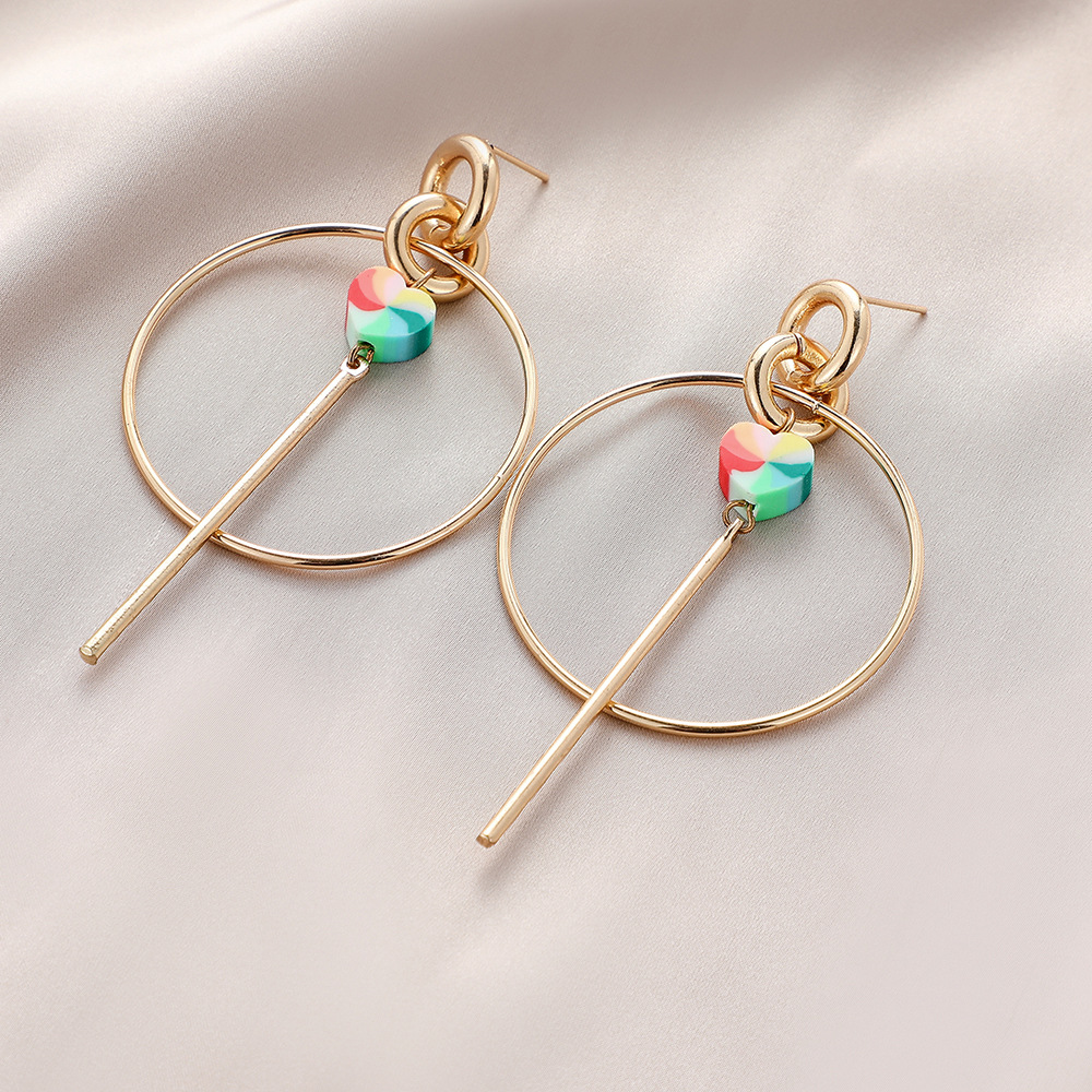 Cross-border European And American Fashion New Personality Colorful Hollow