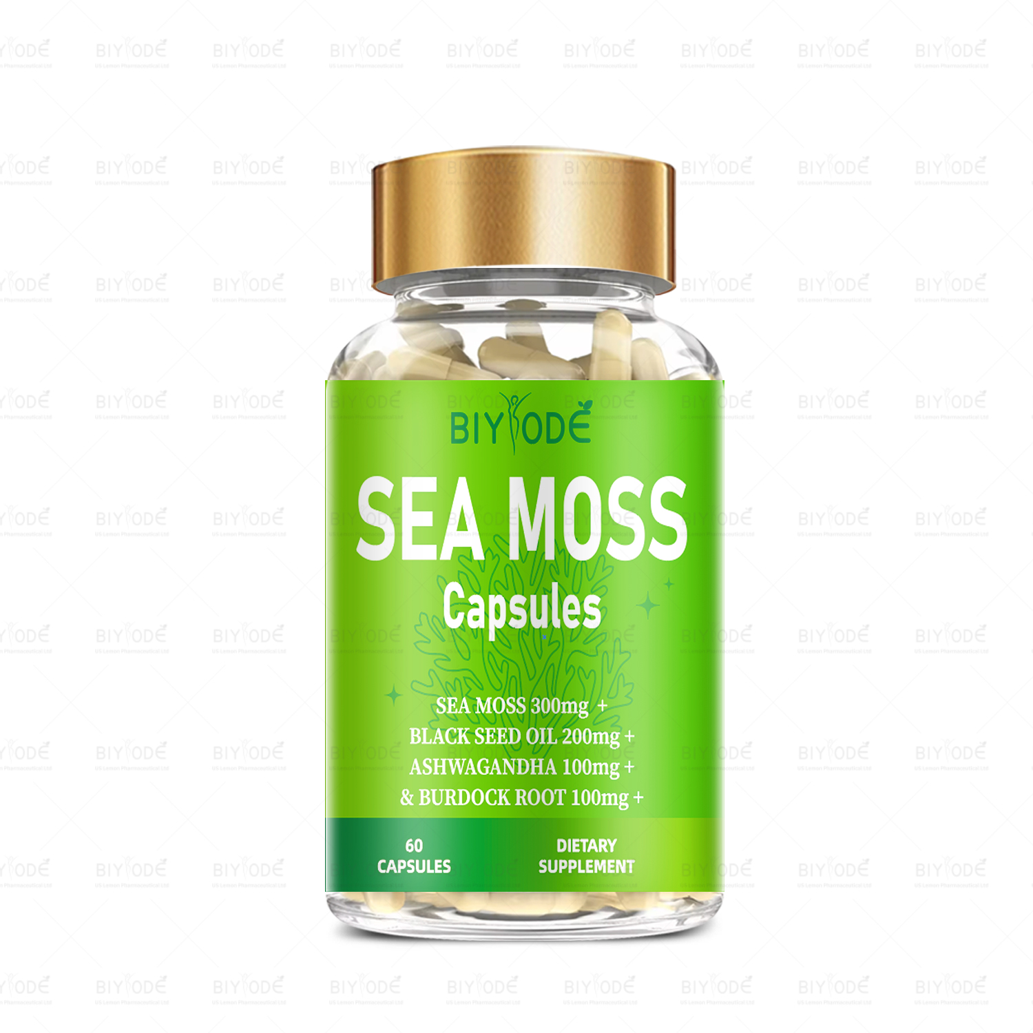 Ready Stock Sea Moss Supplement Capsules Factory Seamoss Capsules Original - Shop at LoveMi