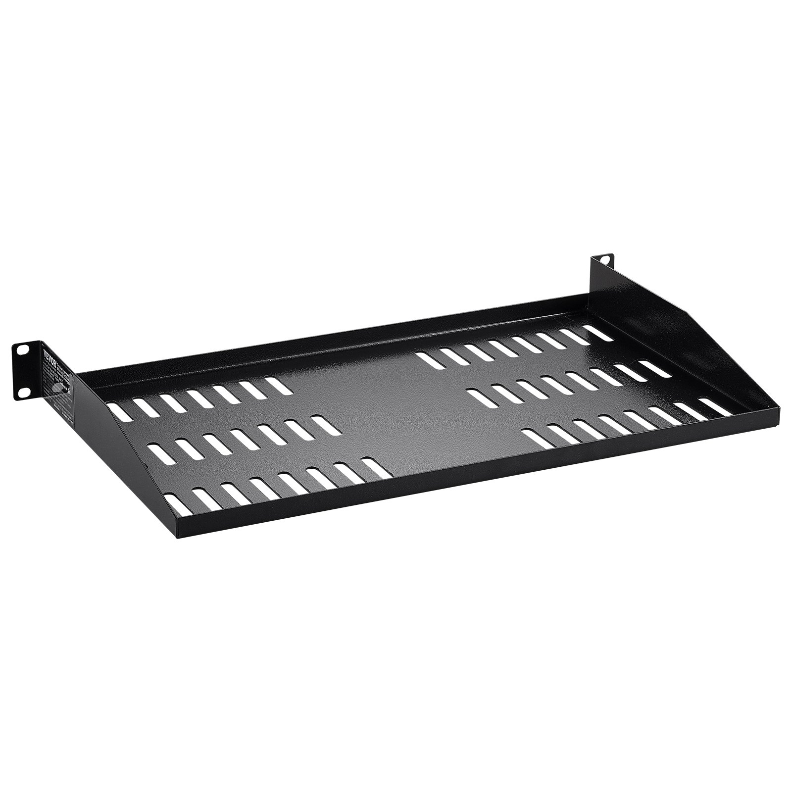 VEVOR 2PCS 1U Server Rack Shelf Depth Vented Rack Mount Shelf Tray image 6