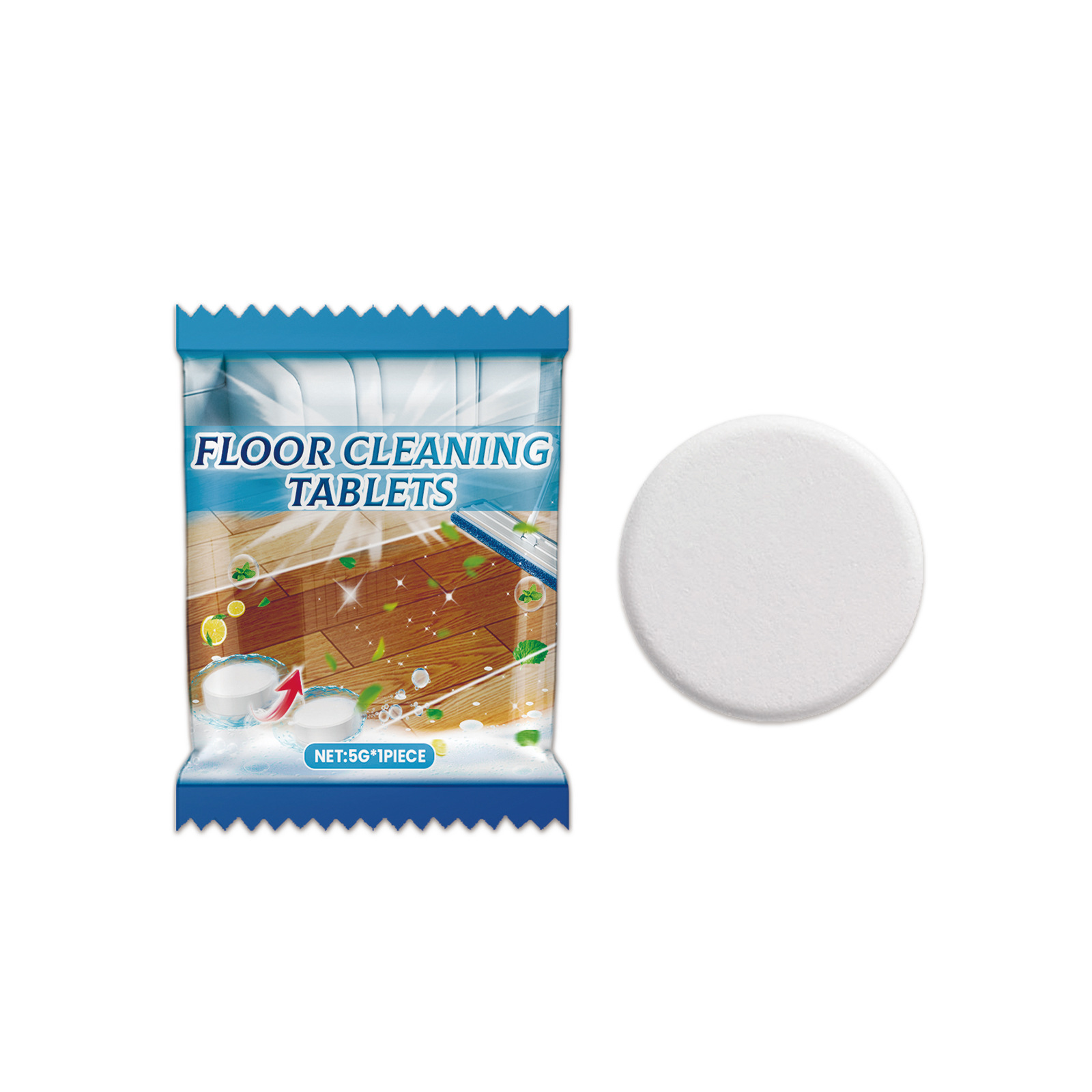JAKEHOE Floor Cleaning Sheets Clean Tile Stains, Remove Dirt And Grime, Eliminate Odors, And Provide Floor Shine.
