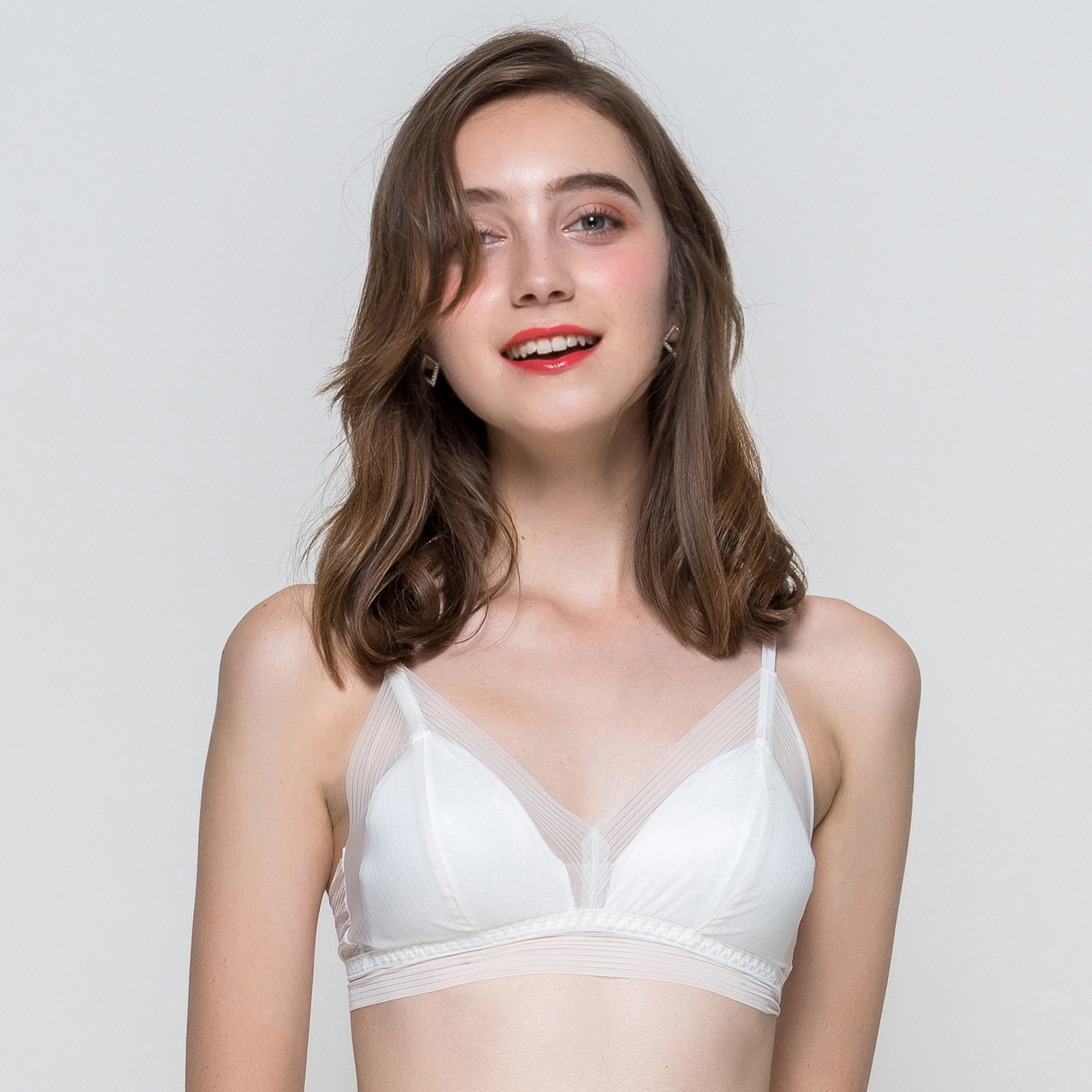 Title 1, Soutien-gorge en soie sans armature, confort ab...