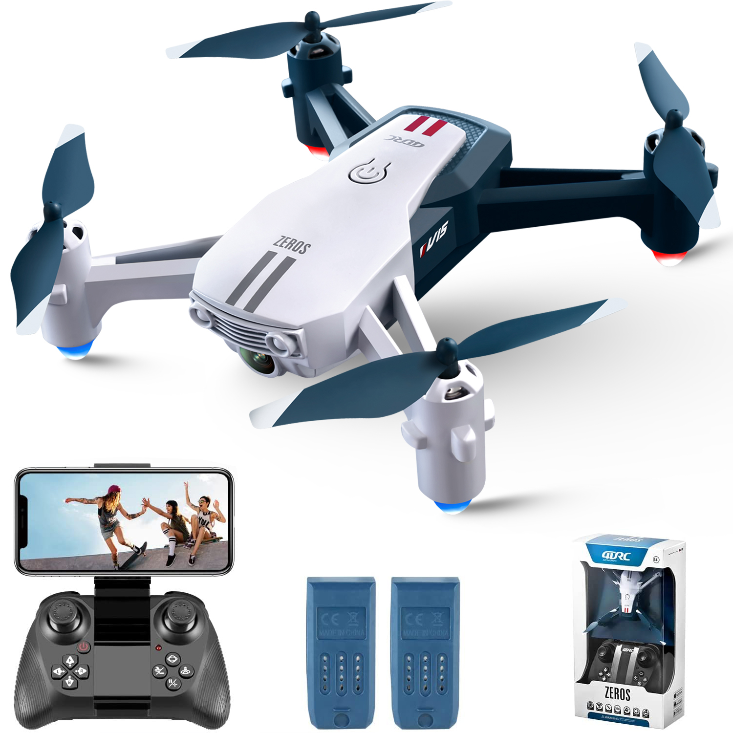 AU 2025 4DRC V15 Rc Drone With 6K High-definition Camera Rc Quadcopte Beginner Drone ,2 BATTERY - Image 4