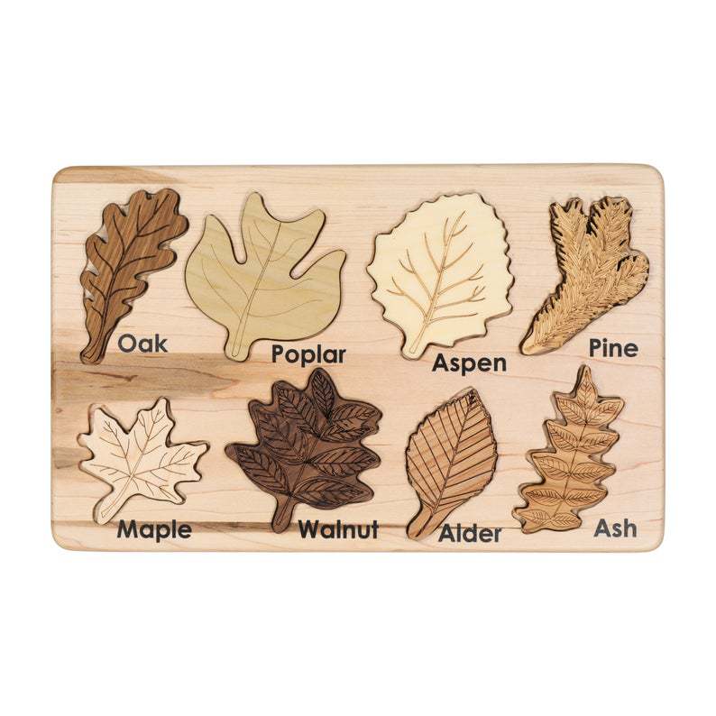 Leaf specimen puzzle