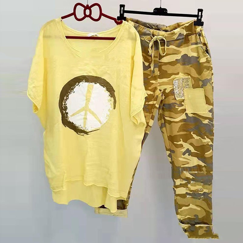 Women's Fashion Two-piece Casual Suit