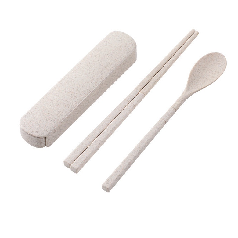 Title 5, Wheat Straw Folding Tableware Set