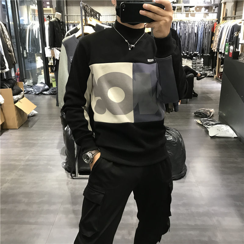 Men's New Pullover Loose Trendy Sweater Top