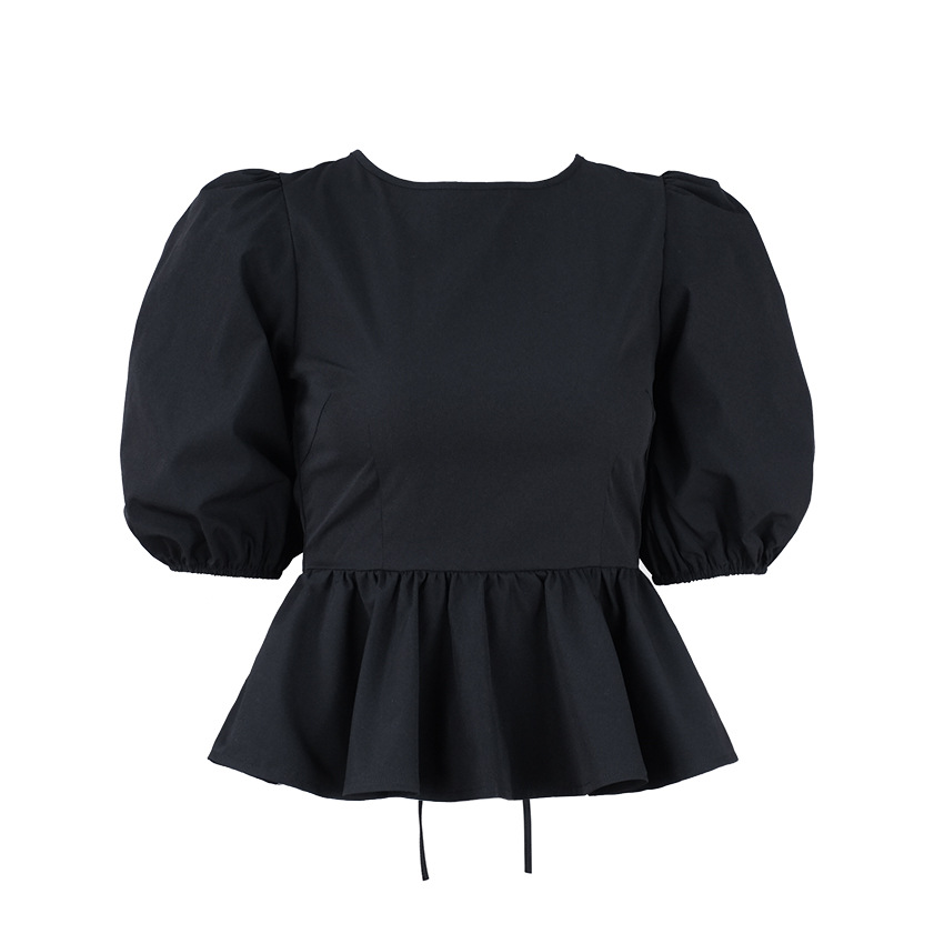 Title 3, Ruffled Puff Sleeve Women