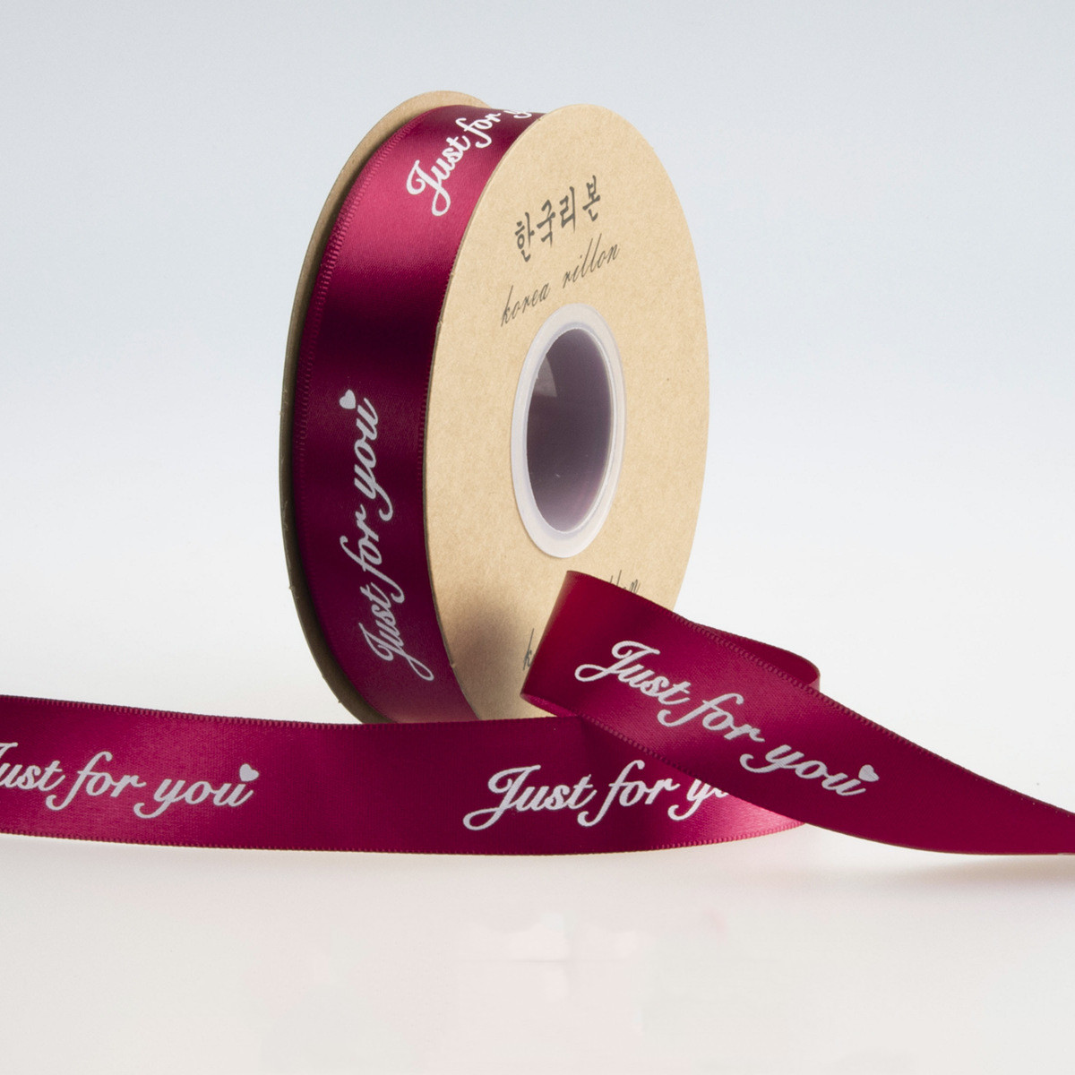 Flower Bouquet Ribbon Printed English Letter Ribbon