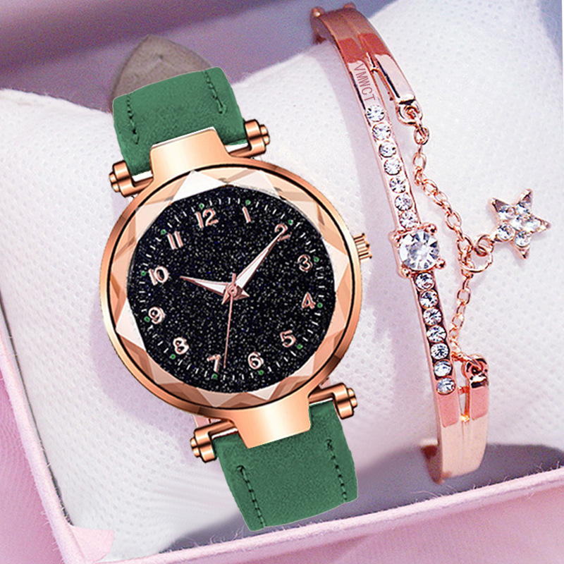 Fashion Starry Sky Trend Casual Student Watch