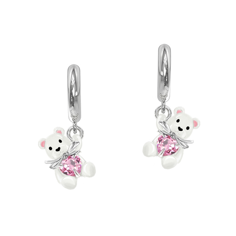 Title 1, Design Sweet Bear Earrings For High-end Girls