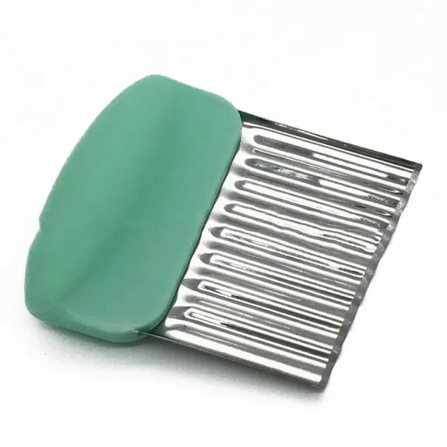 Stainless Steel Potato Cutting Plastic Handle Green - Shop at LoveMi