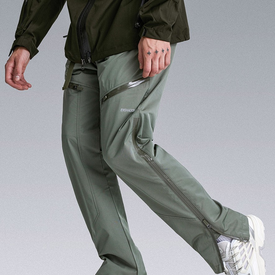 Loose Outdoor Mountain System Straight-legged Pants