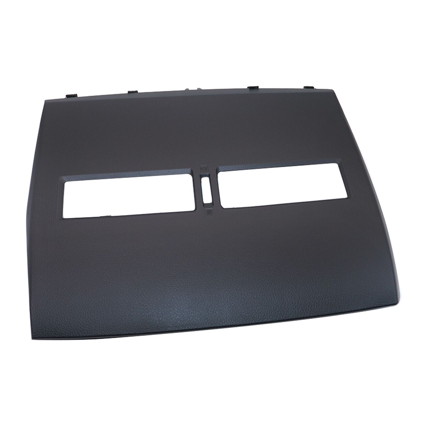 Lunette de garniture de ventilation de tableau de bord, supérieure avant noire