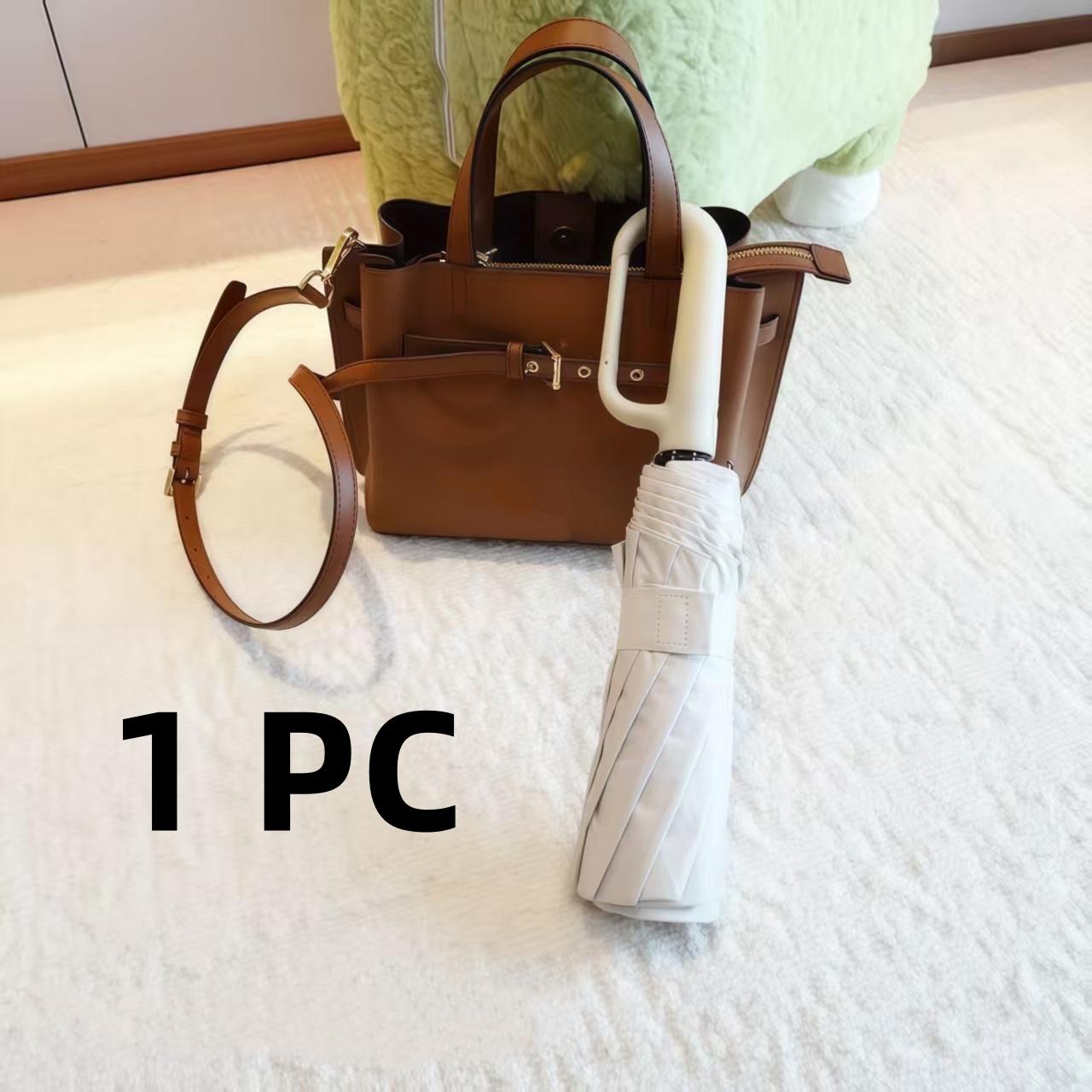 Fully Automatic Foldable Travel Umbrella  Lightweight, Windproof, Portable, Black Sun Rain Use, Auto Open Close,Self-pickup Only. image 9