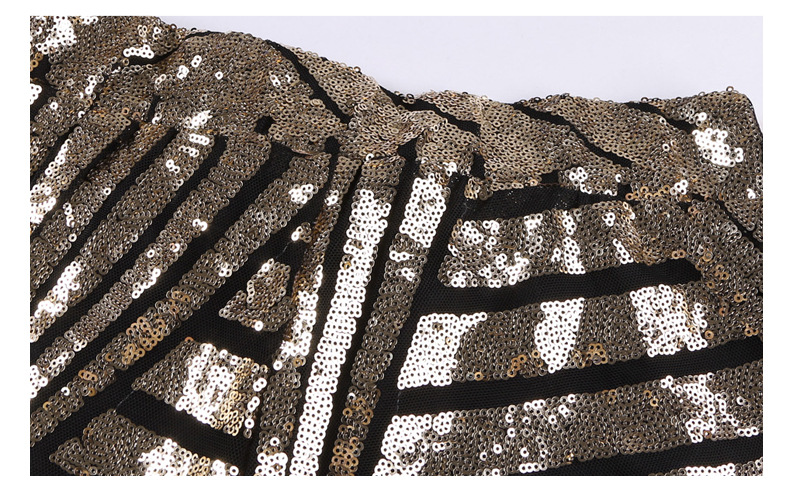 Women's Trousers Sequined High-waisted Bell Bottoms Slimming