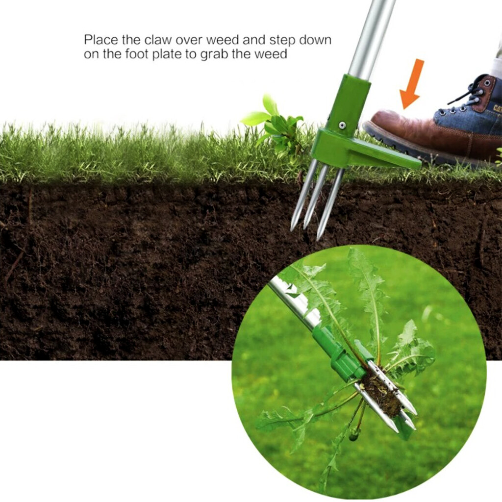 Weed Puller Weeder Twister Twist Pull Claw Garden Lawn Root Killer Remover Tools — image 6