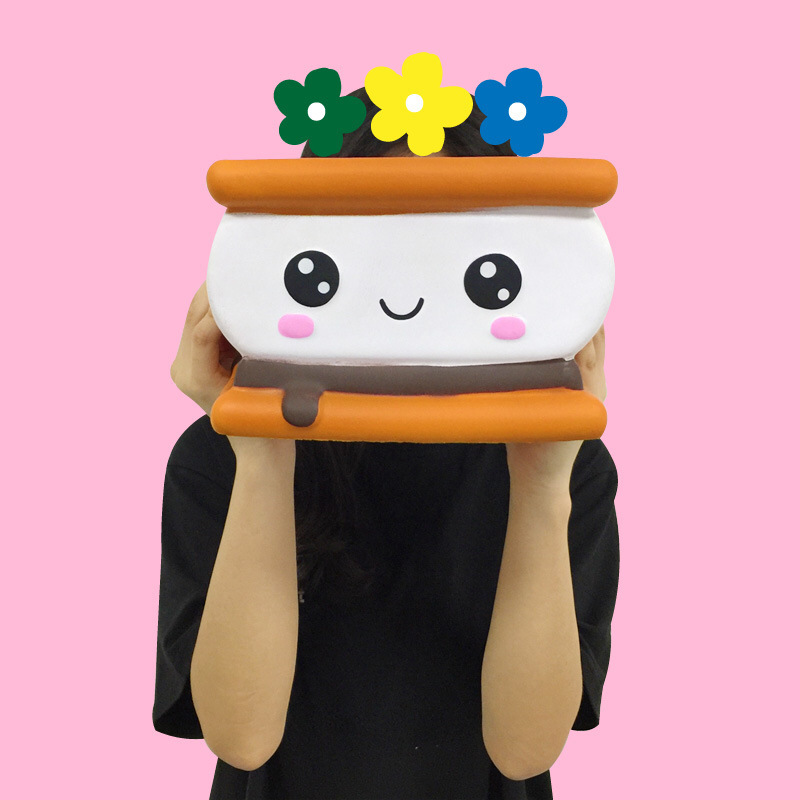 Slow Resilience Super Large Sandwich Biscuit Toy