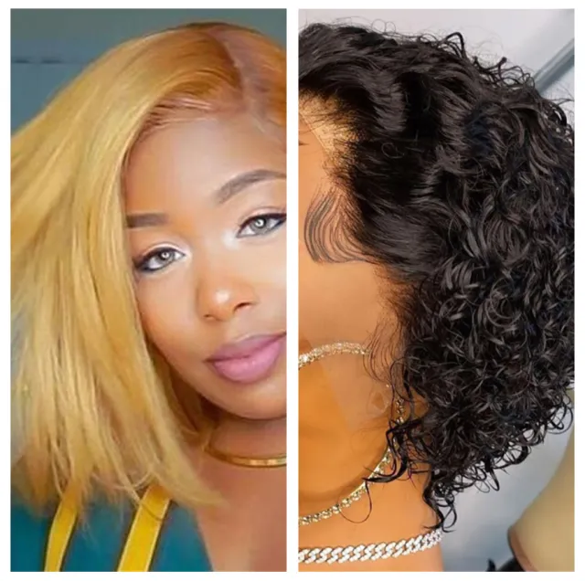 Cut Real Hair Front Lace Wig Set - Shop at LoveMi