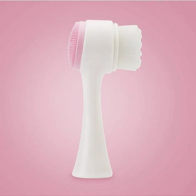 Beauty Skin Care Face Wash Cleansing Instrument Pink White - Shop at LoveMi