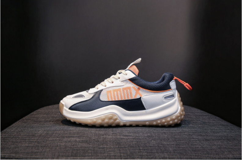 Breathable Front Lace up Low cut Old Women's Shoes Blue - Shop at LoveMi