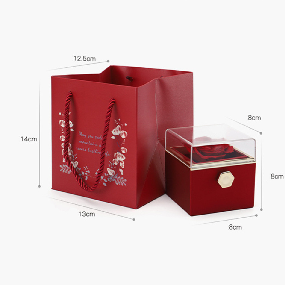 Creative Rotational Valentine’s Day Jewelry Box