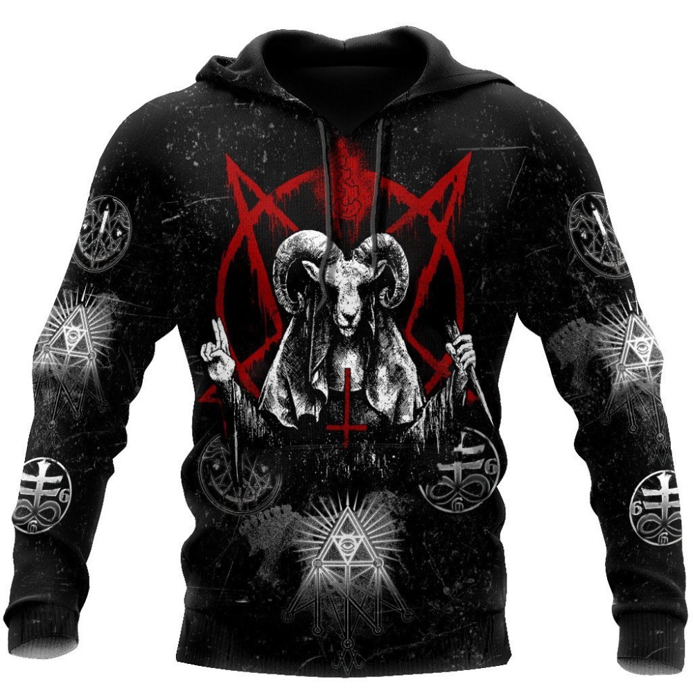 Digital Printed Men's And Women's Casual Hoodie