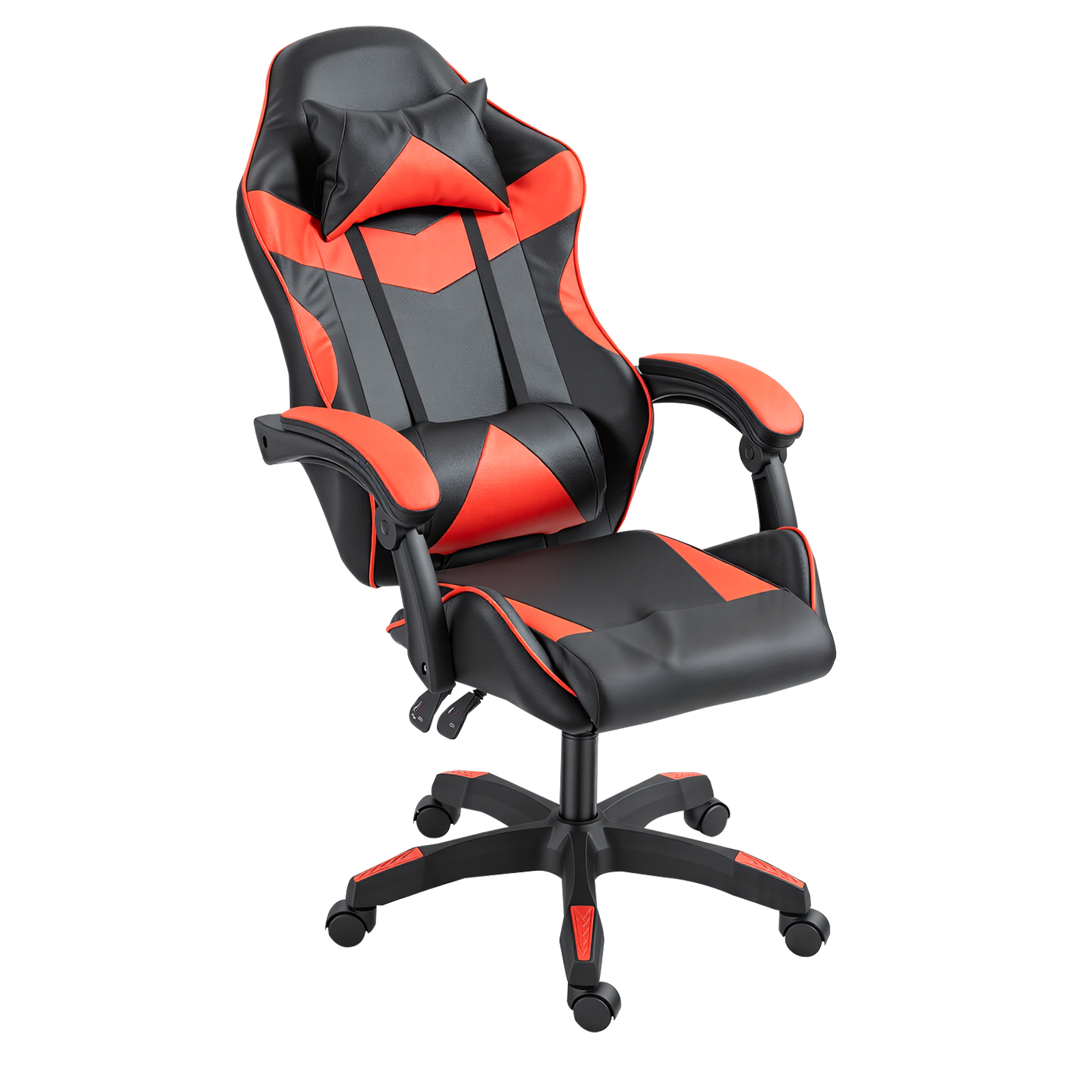 Gaming Reclining Swivel Chair For Adults,Ergonomic Racing PC With Lumbar Support — image 5