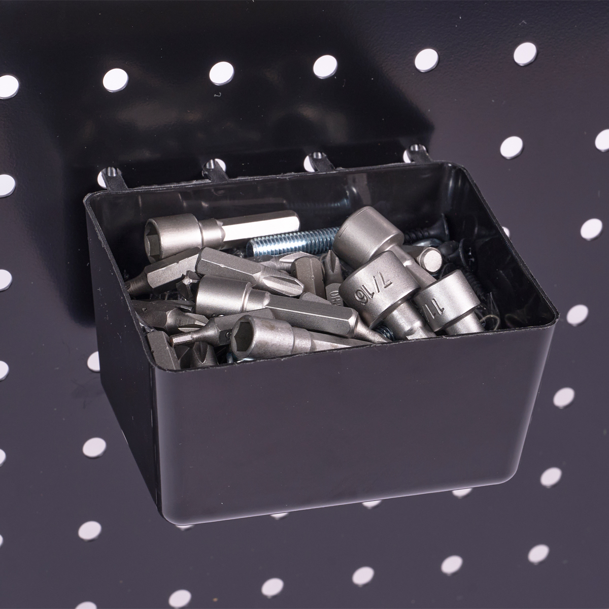 278-Piece Pegboard Organizer Kit, Wall-Mounted Tool Storage Kit, Ideal For Workshops, Garages, Warehouses, And More